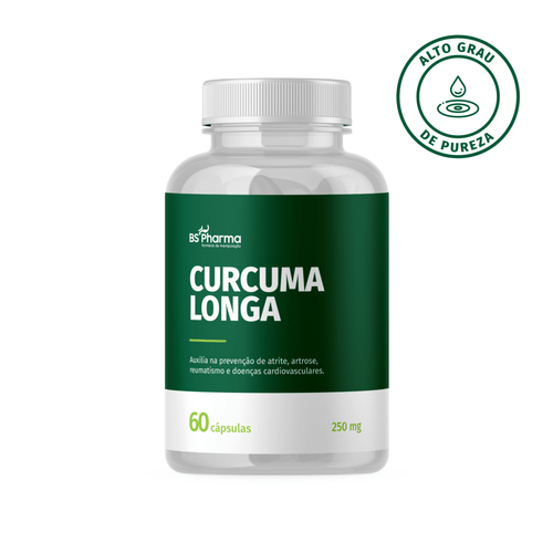 Curcuma Longa - 250 mg 60 Cápsulas Curcuma Longa - 250 mg 60 Cápsulas