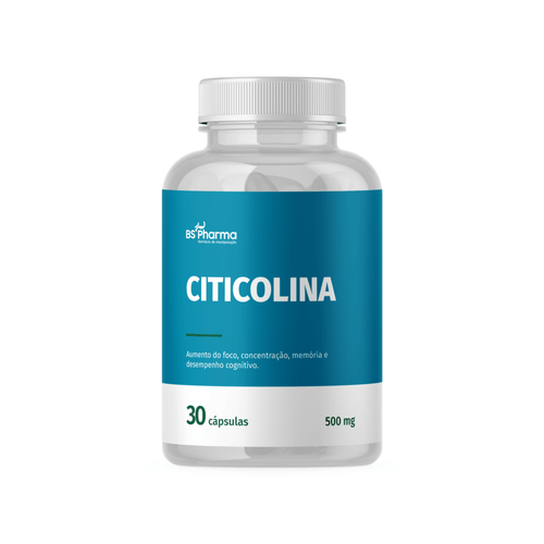 Citicolina - 500 mg 30 cápsulas 30 Cápsulas