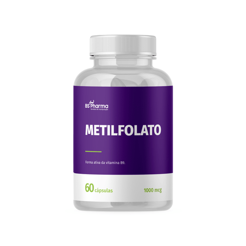 Metilfolato (Vitamina B9) 1000 mcg 60 Cápsulas Metilfolato (Vitamina B9) 1000 mcg 60 Cápsulas