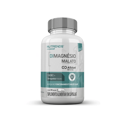 DiMagnésio Malato 60 Cápsulas