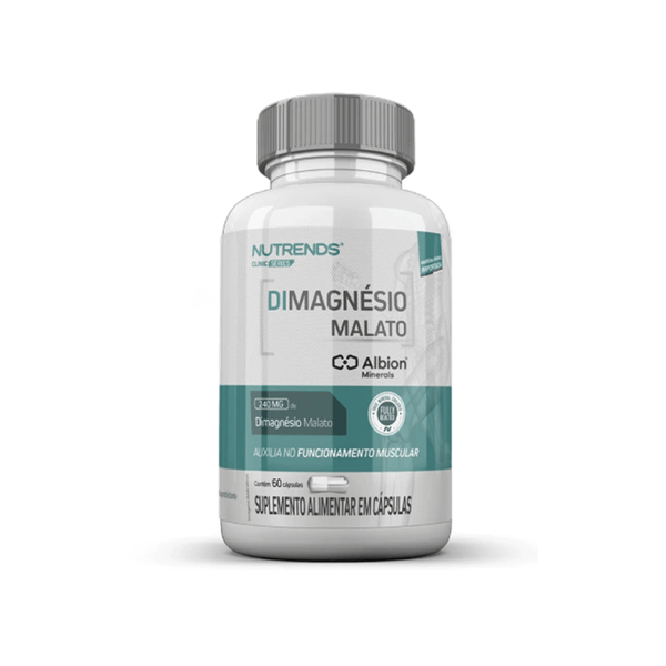 DiMagnésio Malato 60 Cápsulas