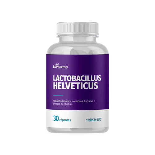 Lactobacilos Helveticus - 1 Bilhão UFC 30 Cápsulas
