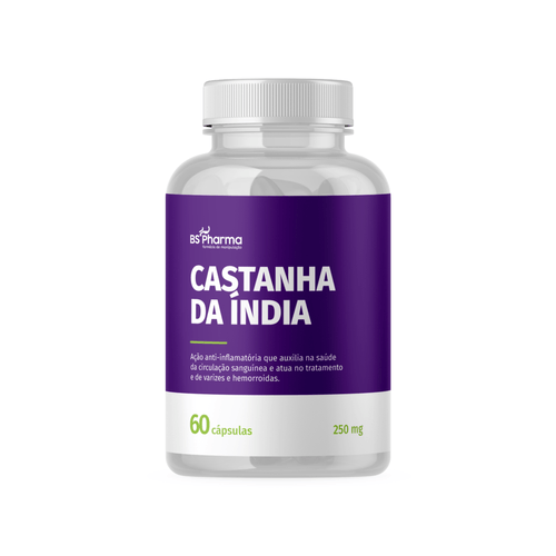 Castanha da índia - 250 mg 60 Cápsulas