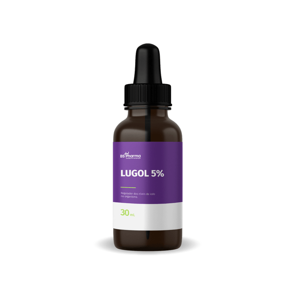 Lugol 5% Iodo Inorgânico 30 mL
