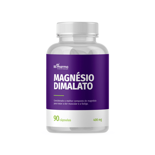Magnésio Dimalato 400mg 90 Cápsulas Magnésio Dimalato 400mg 90 Cápsulas