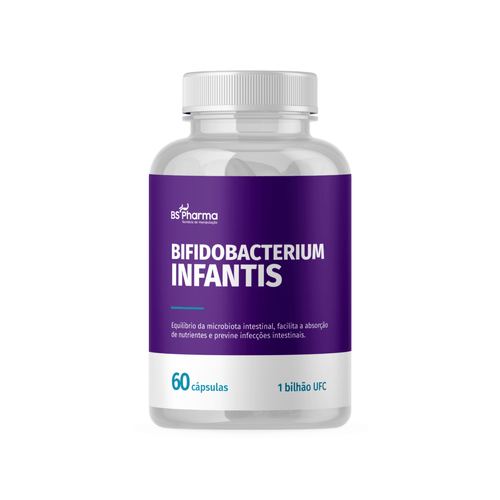 Bifidobacterium Infantis - 1 bilhão UFC 60 Cápsulas