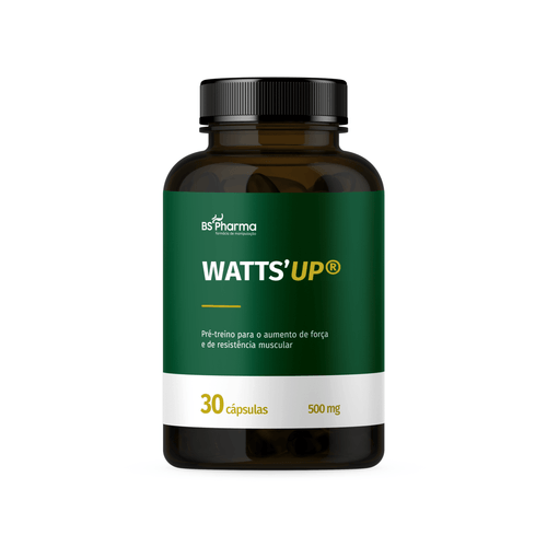 Watts'Up 500 mg 30 Cápsulas Watts'Up 500 mg 30 Cápsulas