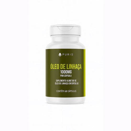 Oleo de Linhaça 1000 mg 60 Cápsulas Oleo de Linhaça 1000 mg 60 Cápsulas