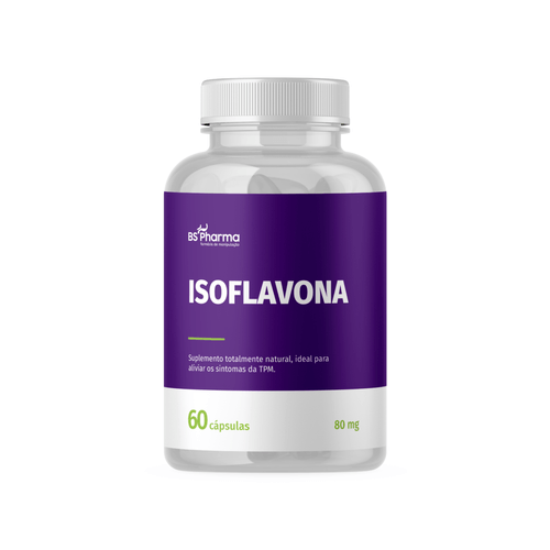 Isoflavona 80 mg 60 Cápsulas Isoflavona 80 mg 60 Cápsulas