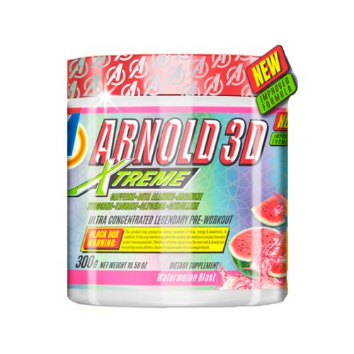 Pré-Treino Arnold 3D Xtreme 300g Melancia Arnold Nutrition