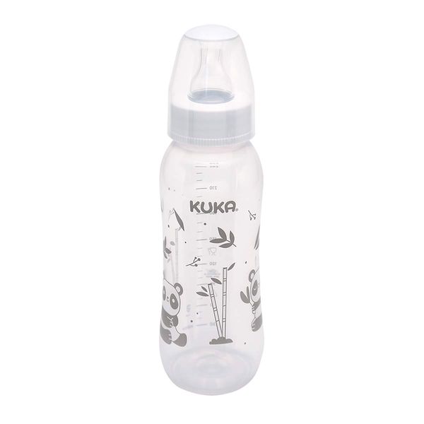 Mamadeira Kuka Branca Natural Color Plus 250ml