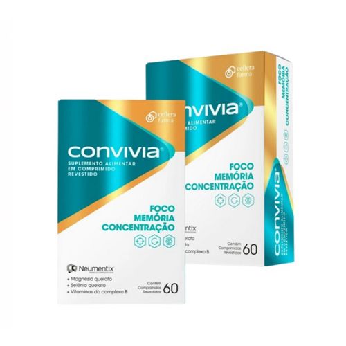 Kit Suplemento Alimentar Convivia 60cpr + Convivia 60cpr Kit Suplemento Alimentar Convivia 60cpr + Convivia 60cpr