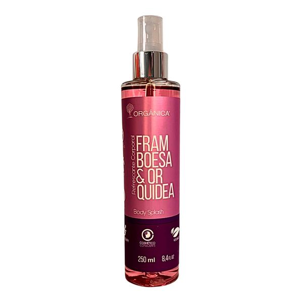 Body Splash Orgânica Framboesa e Orquidea 250ml