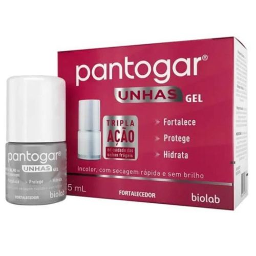 Pantogar Gel Fortalecedor de Unhas 5ml