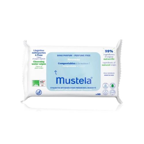 Mustela Toalhas Umedecidas Sem Perfume 60unidades