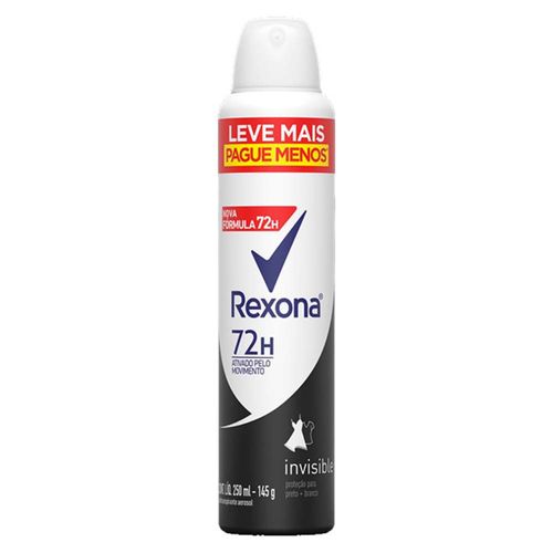 Kit c/9 Unidades de Desodorante Rexona Aero Women Invisible 250ml