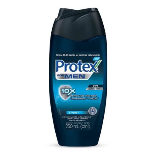 Kit c/9 Sabonete Líquido Protex Men Sports 250ml
