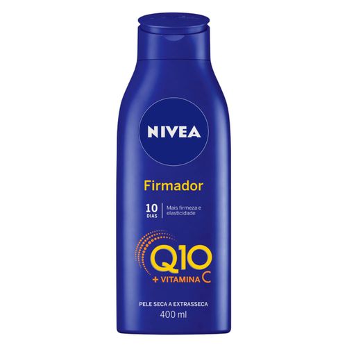 Kit c/4 Unidades de Hidratante Desodorante Nivea Firmador Q10 Vitamina C Pele Seca 400ml