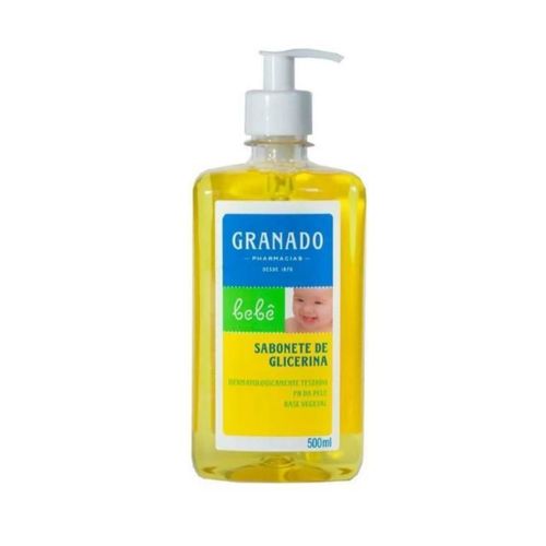Kit c/4 Sabonete Liquido Infantil Granado Bebê 500ml