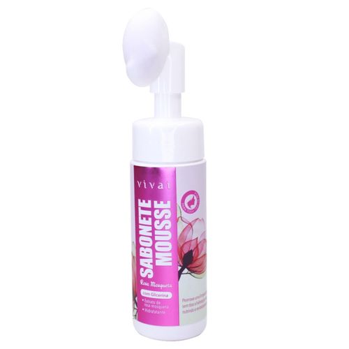 Kit c/4 Sabonete Mousse Rosa Mosqueta Vivai