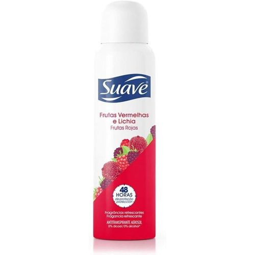 Kit c/2 Unidades de Desodorante Suave Aero Frutas Vermelhas 150ml