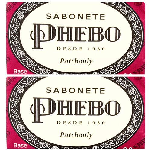 Kit c/2 Sabonetes Phebo Patchouly 90g
