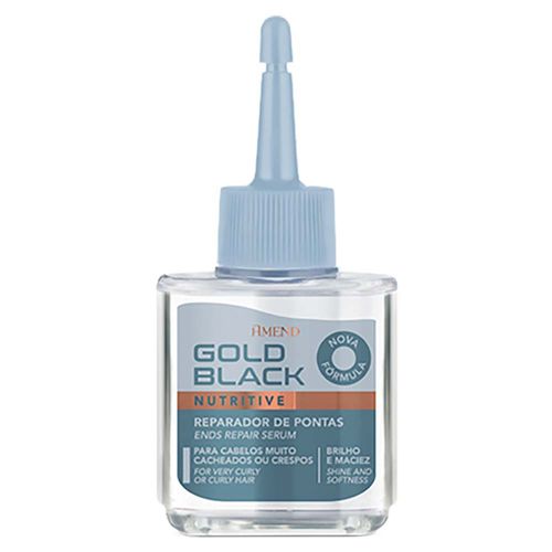 Kit c/4 Reparador de Pontas Nutritivo Gold Black Amend