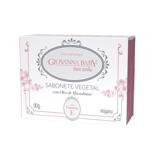 Kit c/4 Giovanna Baby Sabonete Vegetal Retan Blanc Va 90g
