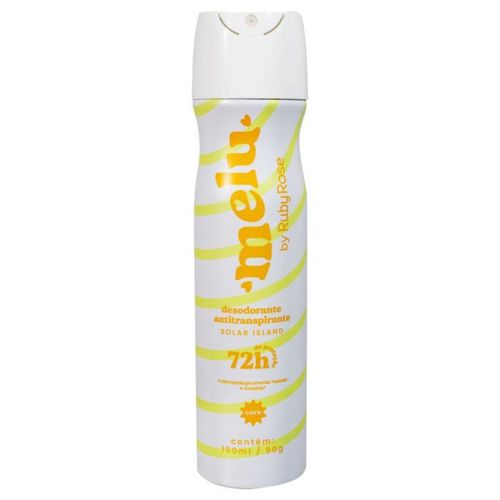 Kit c/2 Unidades de Desodorante Aerosol Solar Island Melu Rr68013 Ruby Rose