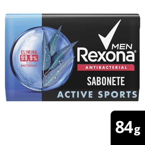 Kit c/2 Sabonete em Barra Rexona Men Active 84g