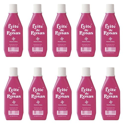 Kit c/12 Unidades de Leite De Rosas Desodorante 60ml