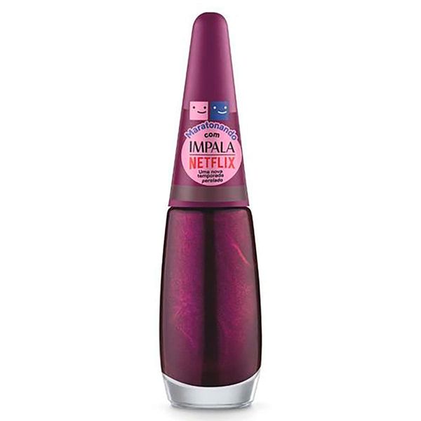 Esmalte Perolado Impala Netflix Maratonando Uma Nova Temporada 7,5ml