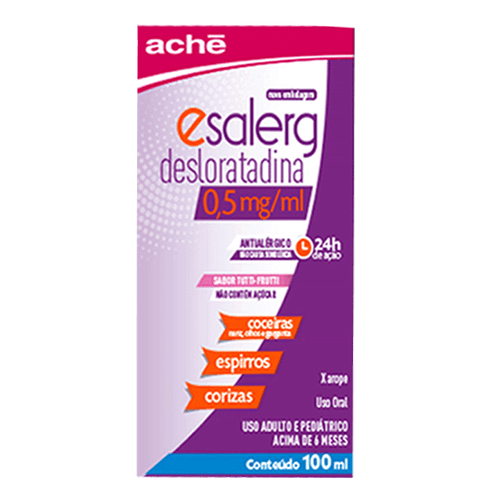 Antialérgico Esalerg 0,5Mg/Ml 100Ml Xarope