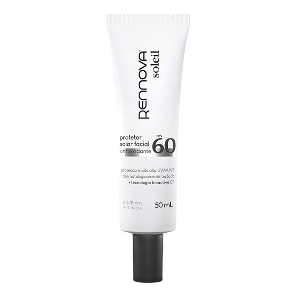 Protetor Solar Facial Rennova Soleil FPS 60 50ml