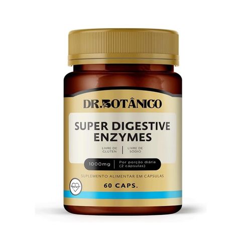 SUPER DIGESTIVE ENZYMES 1000MG 60 CAPS DR. BOTANICO SUPER DIGESTIVE ENZYMES 1000MG 60 CAPS DR. BOTANICO