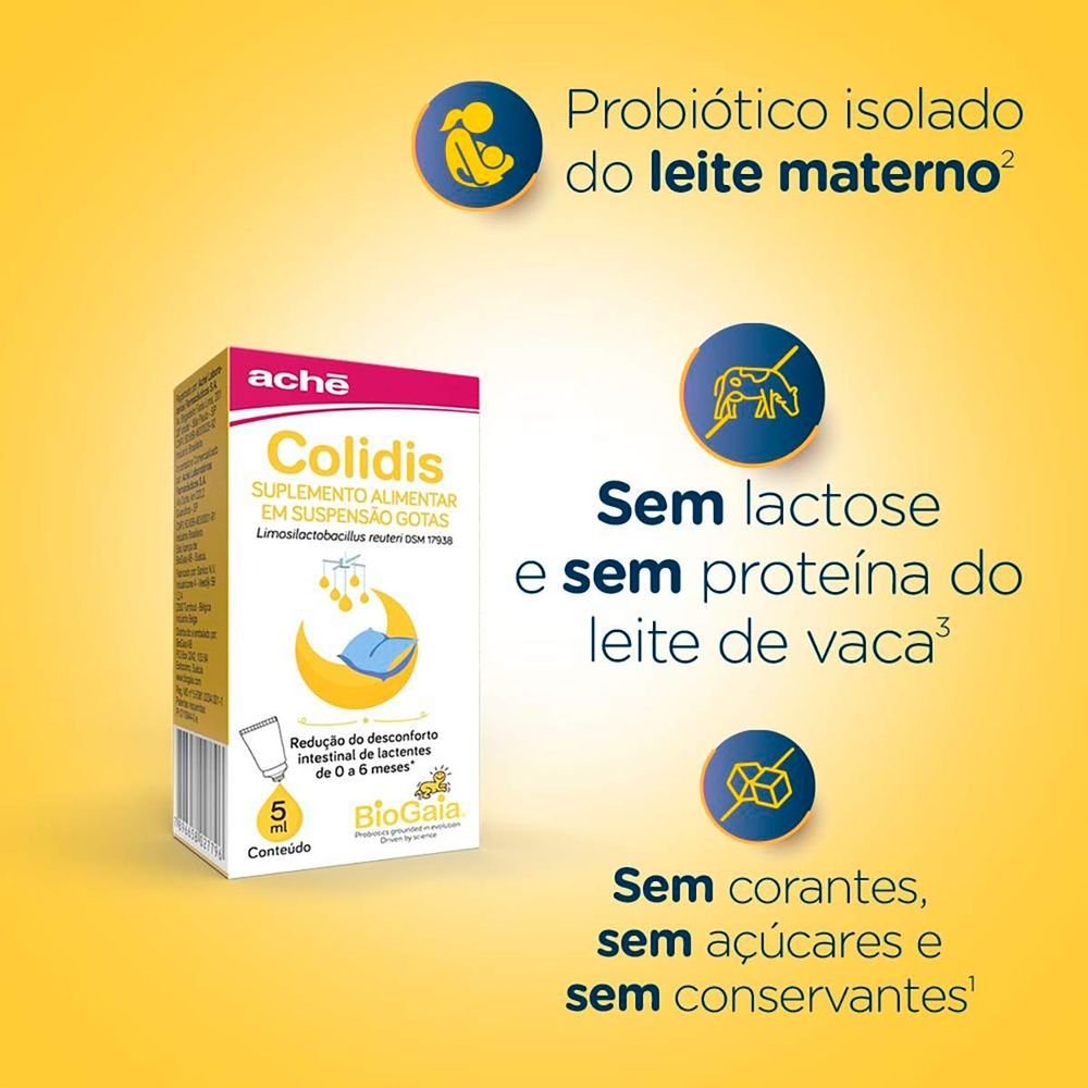 Colidis Ache 5ml - Drogaria Sao Paulo