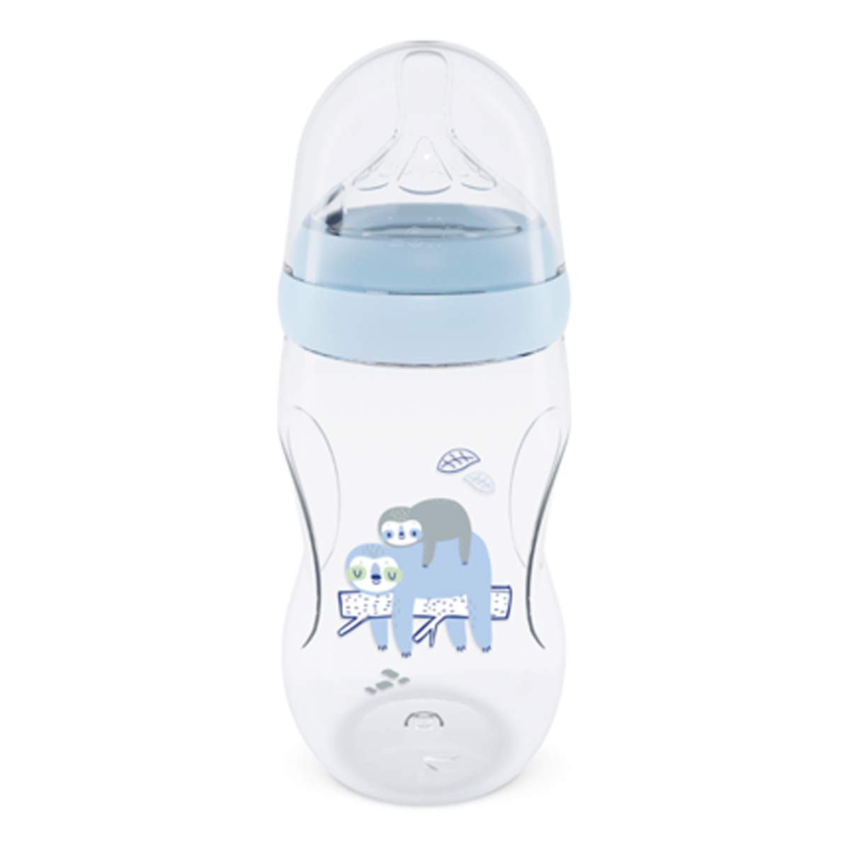 Mamadeira Lolly Kinddy Nature 4m Azul 330ml