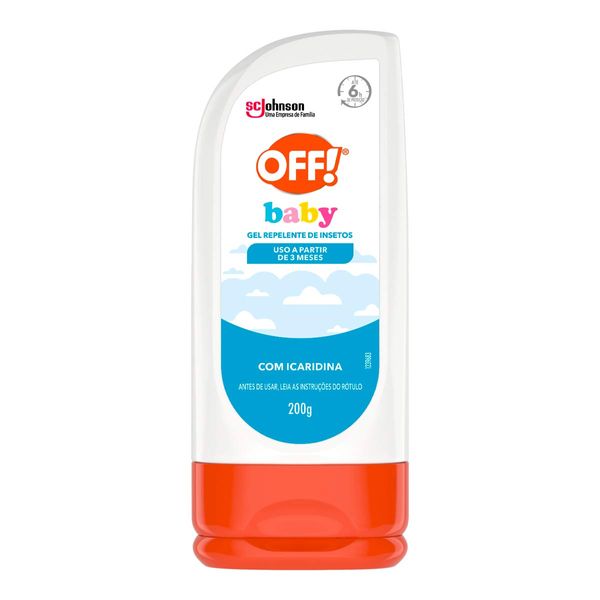 Repelente Gel Off! Baby com Icaridina 200g