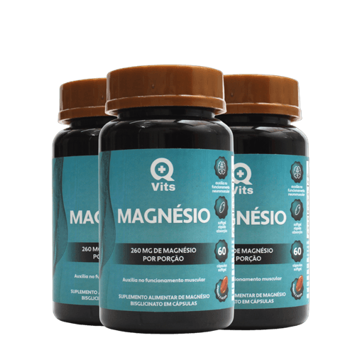 KIT MAGNESIO Q+VITS 180 CAPSULAS