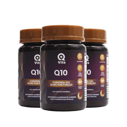 KIT COEZIMA Q10+VITAMINA E Q+VITS 180 CAPSULAS