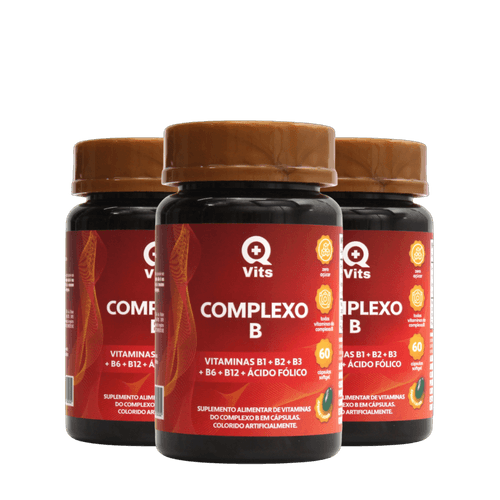 KIT COMPLEXO B Q+VITS 180 CAPSULAS