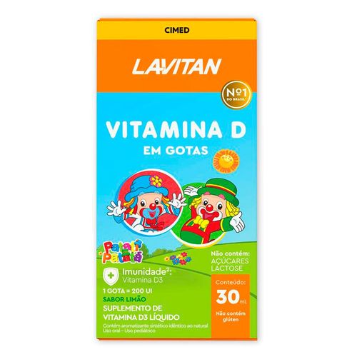 Vitamina D Lavitan Kids Patati Patatá 30Ml Gotas