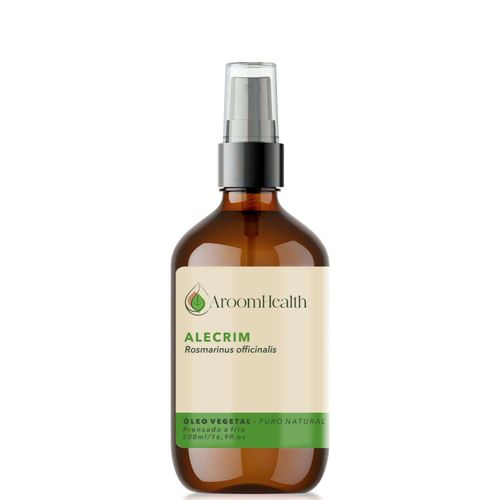 Óleo vegetal puro natural de Alecrim - 500 ml Óleo vegetal puro natural de Alecrim - 500 ml