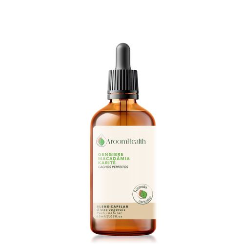 Blend capilar de óleos Cachos perfeito - 60 ml Fórmula Exclusiva Blend capilar de óleos Cachos perfeito - 60 ml Fórmula Exclusiva