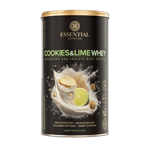 Cookies & Lime Whey Essential Nutrition 405g Cookies & Lime Whey Essential Nutrition 405g