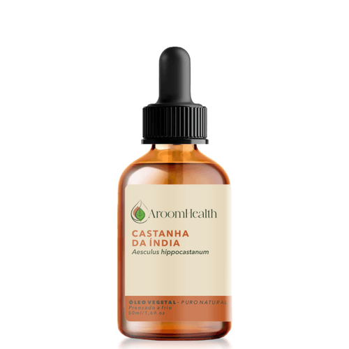 Óleo vegetal puro natural de Castanha de Índia - 50 ml