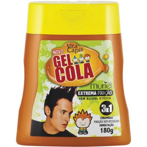 Gel Fixador Cola Vita Laranja 180g