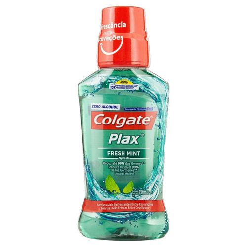 Enxaguante Bucal Colgate Plax Fresh Mint 250ml Enxaguante Bucal Colgate Plax Fresh Mint 250ml