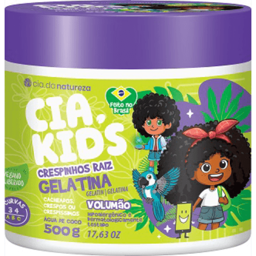 Betulla Gelatina Cia Kids Crespinho 500g Betulla Gelatina Cia Kids Crespinho 500g