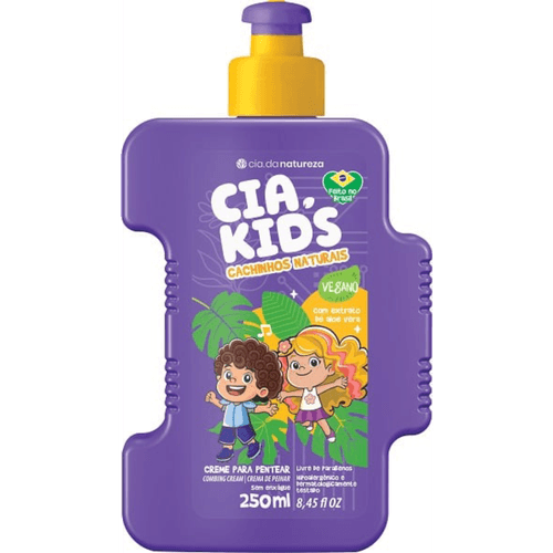 Betulla Creme de Pentear Cia Kids Cachinhos 250ml Betulla Creme de Pentear Cia Kids Cachinhos 250ml
